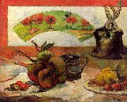 Paul Gauguin Still Life with Fan oil painting